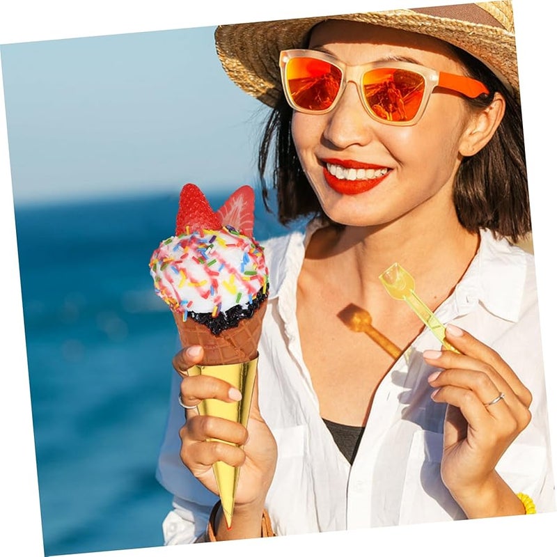 Lifelike Fake Ice Cream Cone Display Prop For Shop Decoration And Photography - Image 5